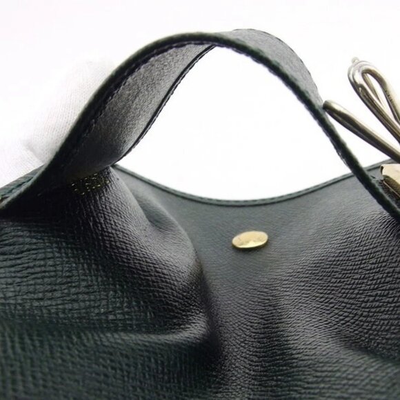 LOUIS VUITTON Key Case Taiga Taiga Leather Authentic Used - Picture 7 of 9